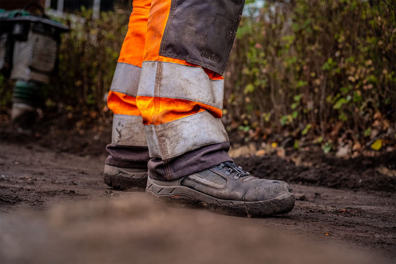 schoenen van een opperman