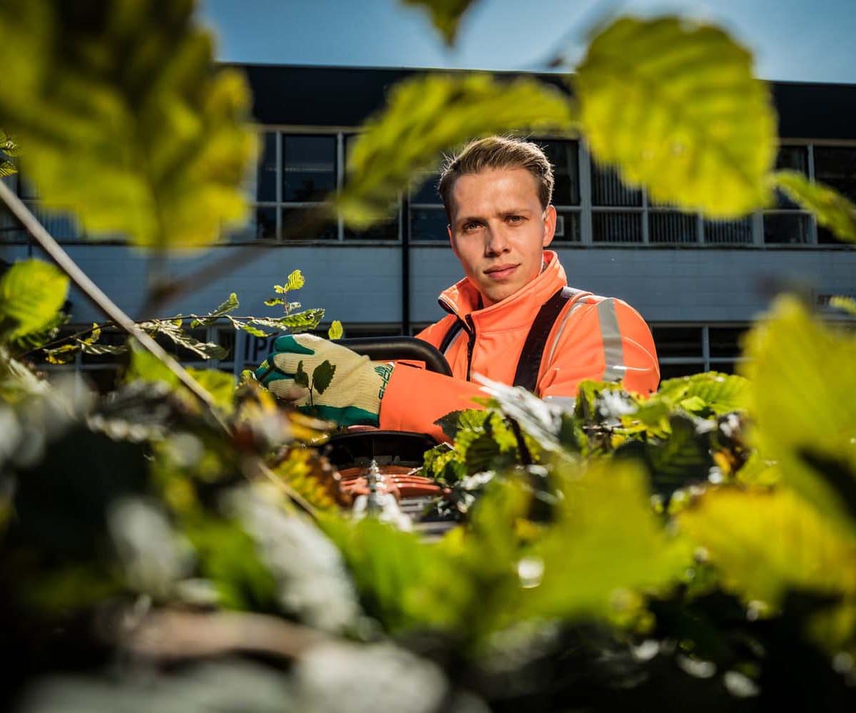 opleidingstraject groen hovenier in actie