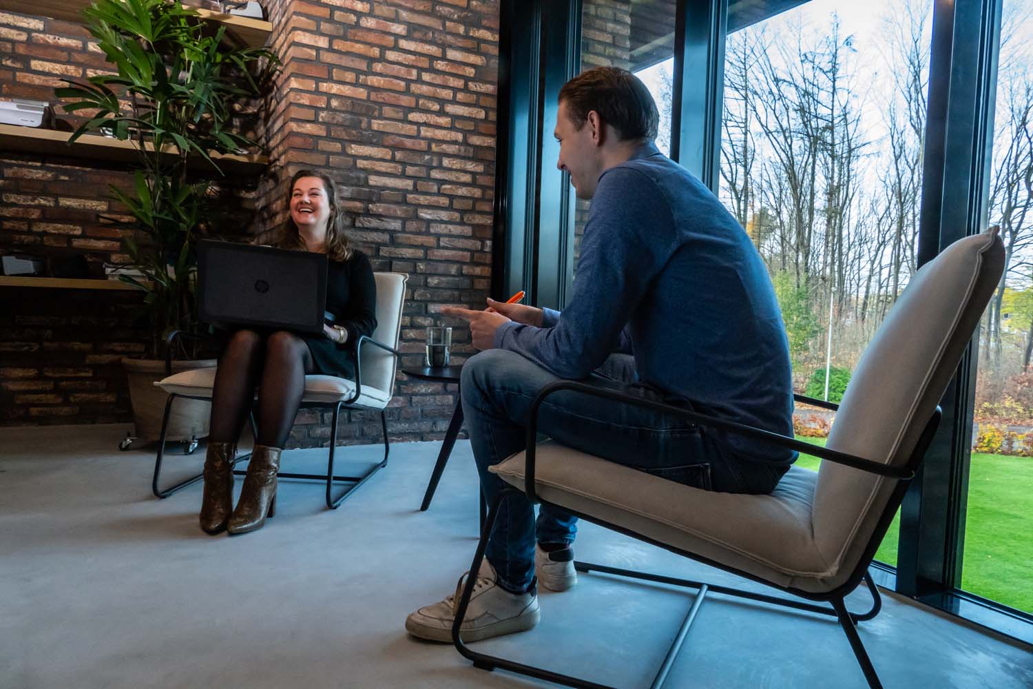 uitzendbureau globen intern personeel op kantoor