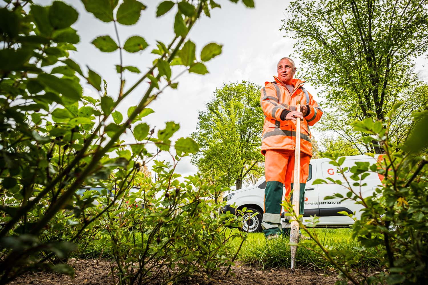 uitzendbureau voor groenvoorziening schoffelen