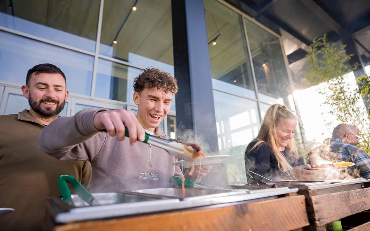 Werken bij Globen - cultuur - winter barbecue